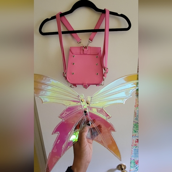 Pink Fairy Wing Mini Backpack - Picture 5 of 5